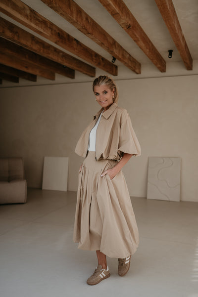 Diletto jacket I Beige