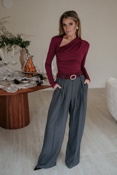 Benido top I Bordeaux