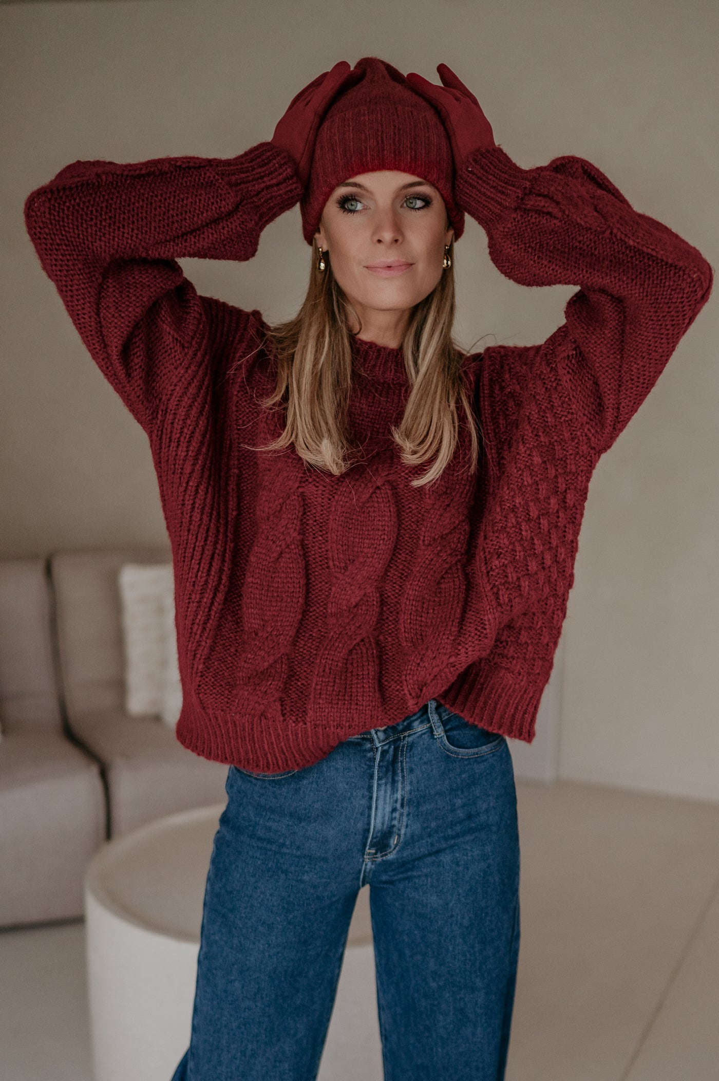 Piedi hat I Bordeaux