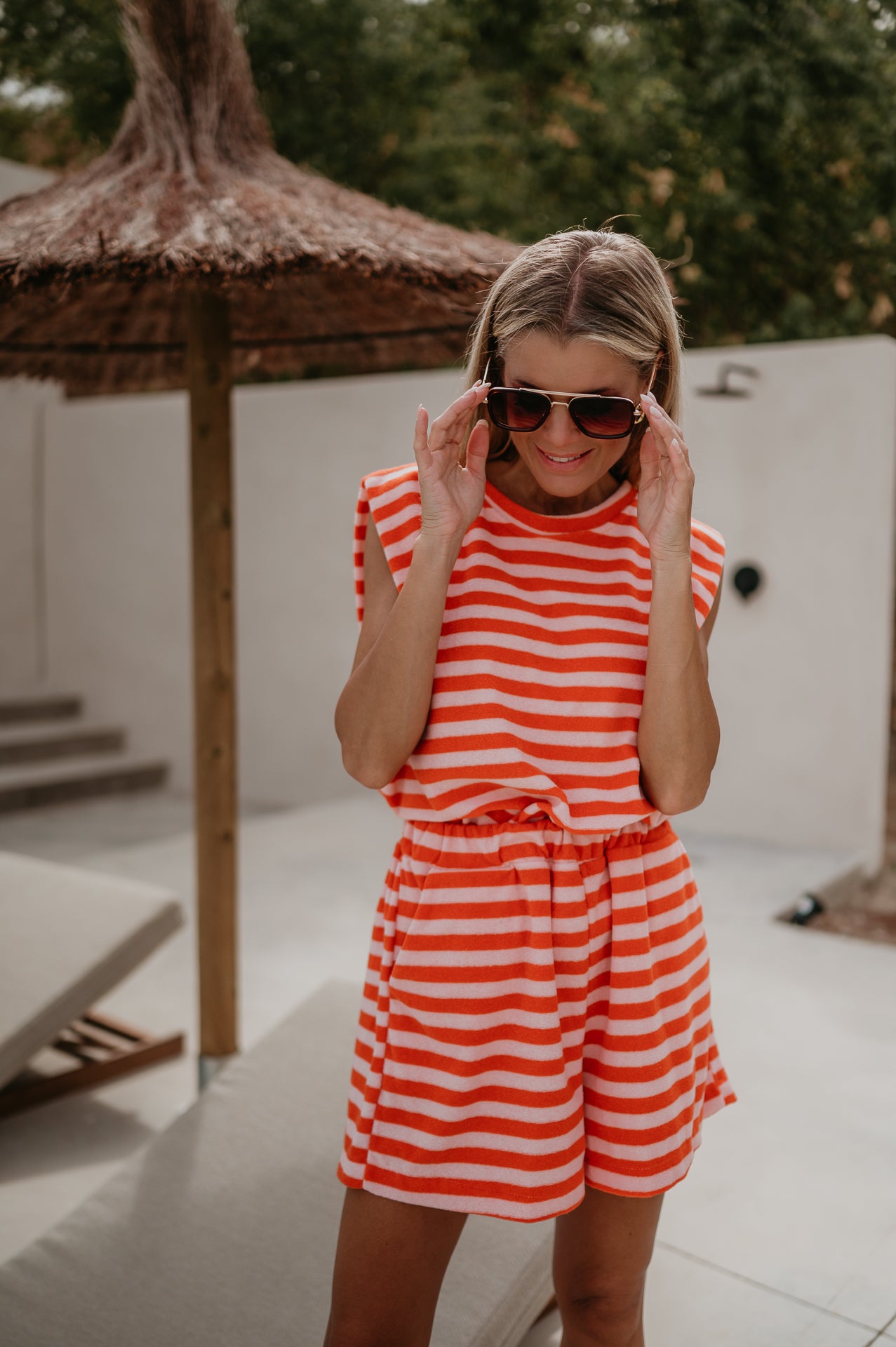 Urgeva top I Orange