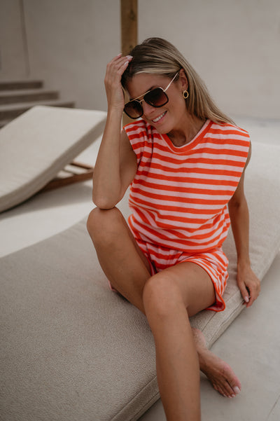 Urgeva top I Orange