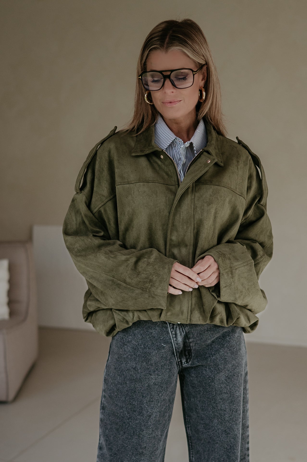 Mormora jacket I Khaki