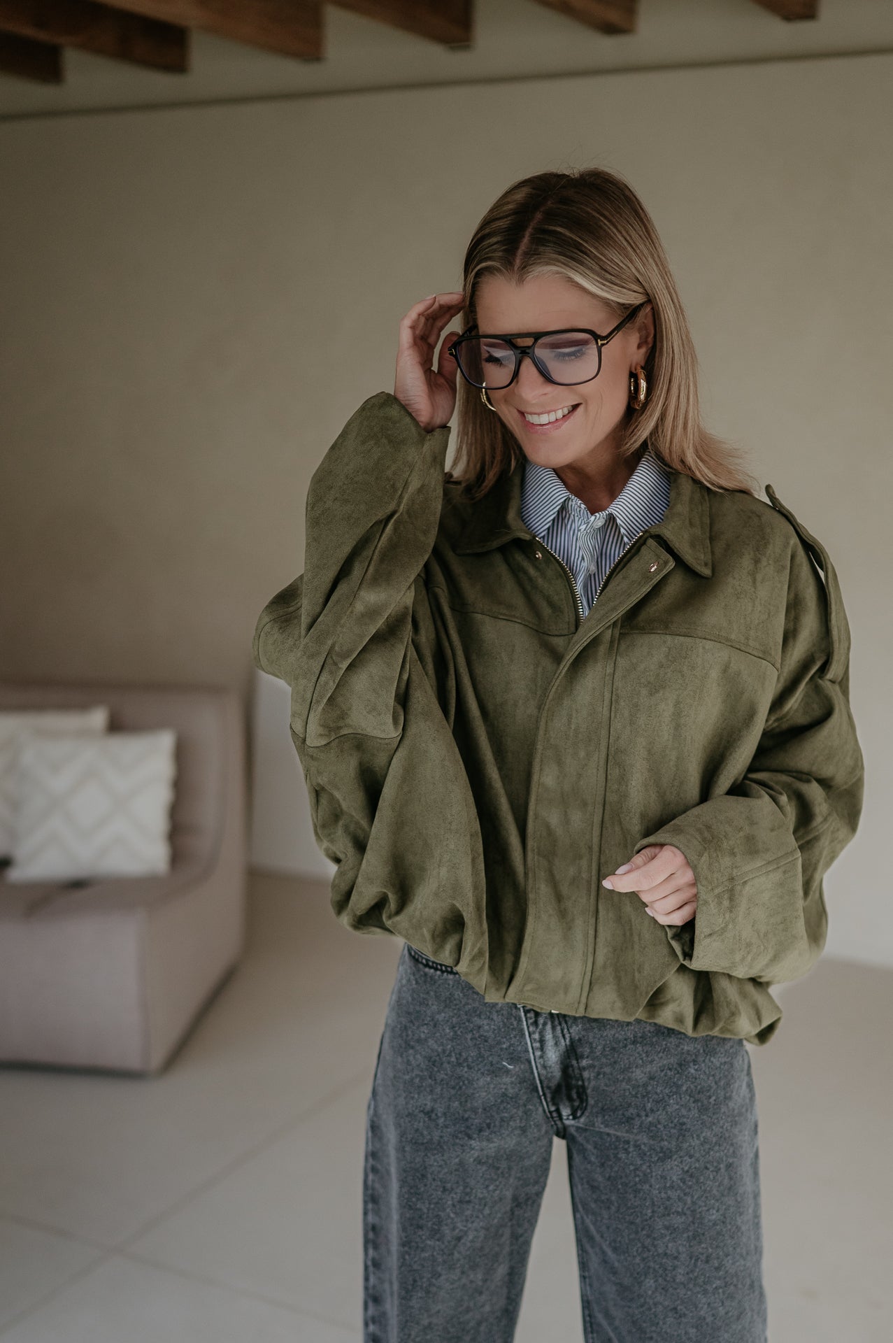Mormora jacket I Khaki