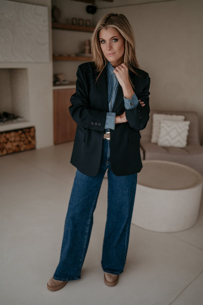 Urticante blazer I Navy Blue