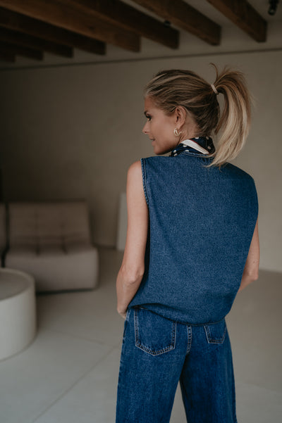 Urtando gilet I Blue