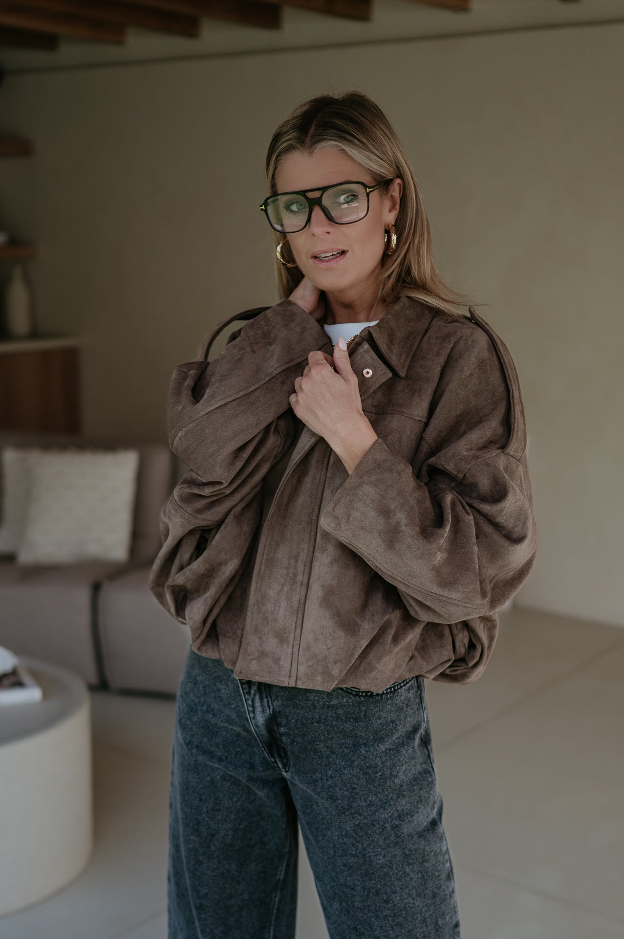 Mormora jacket I Taupe