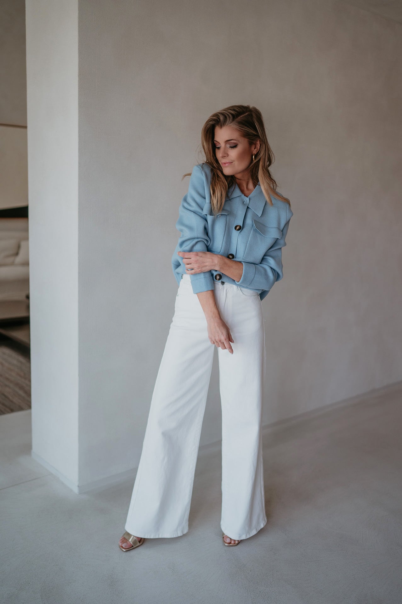 Insomma cardigan I Light Blue