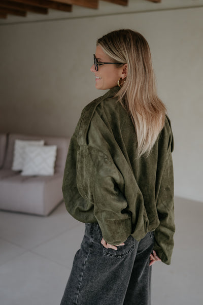 Hora jacket I Green