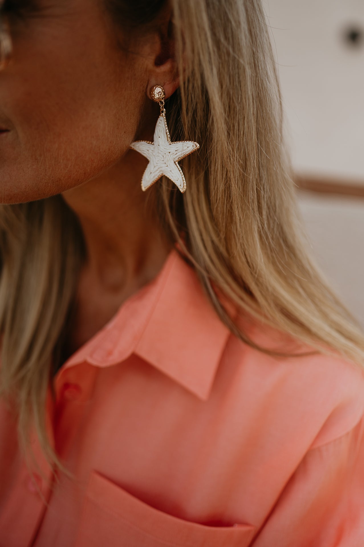Tralcio earrings I Ecru