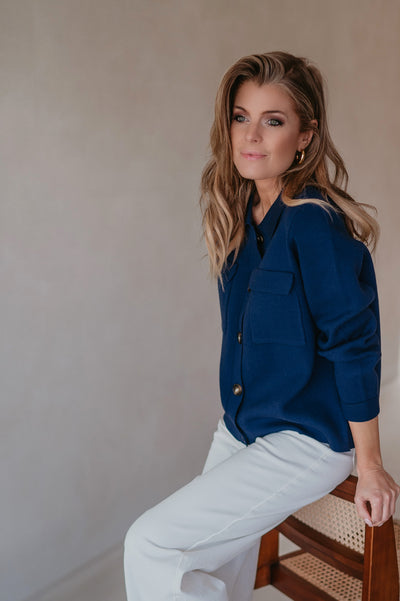 Insomma cardigan I Navy Blue