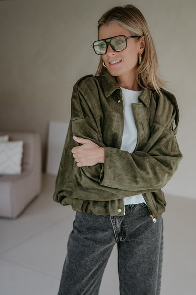 Hora jacket I Green