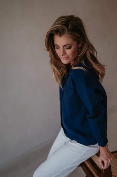 Insomma cardigan I Navy Blue