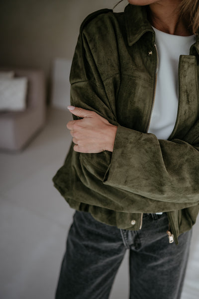 Hora jacket I Green