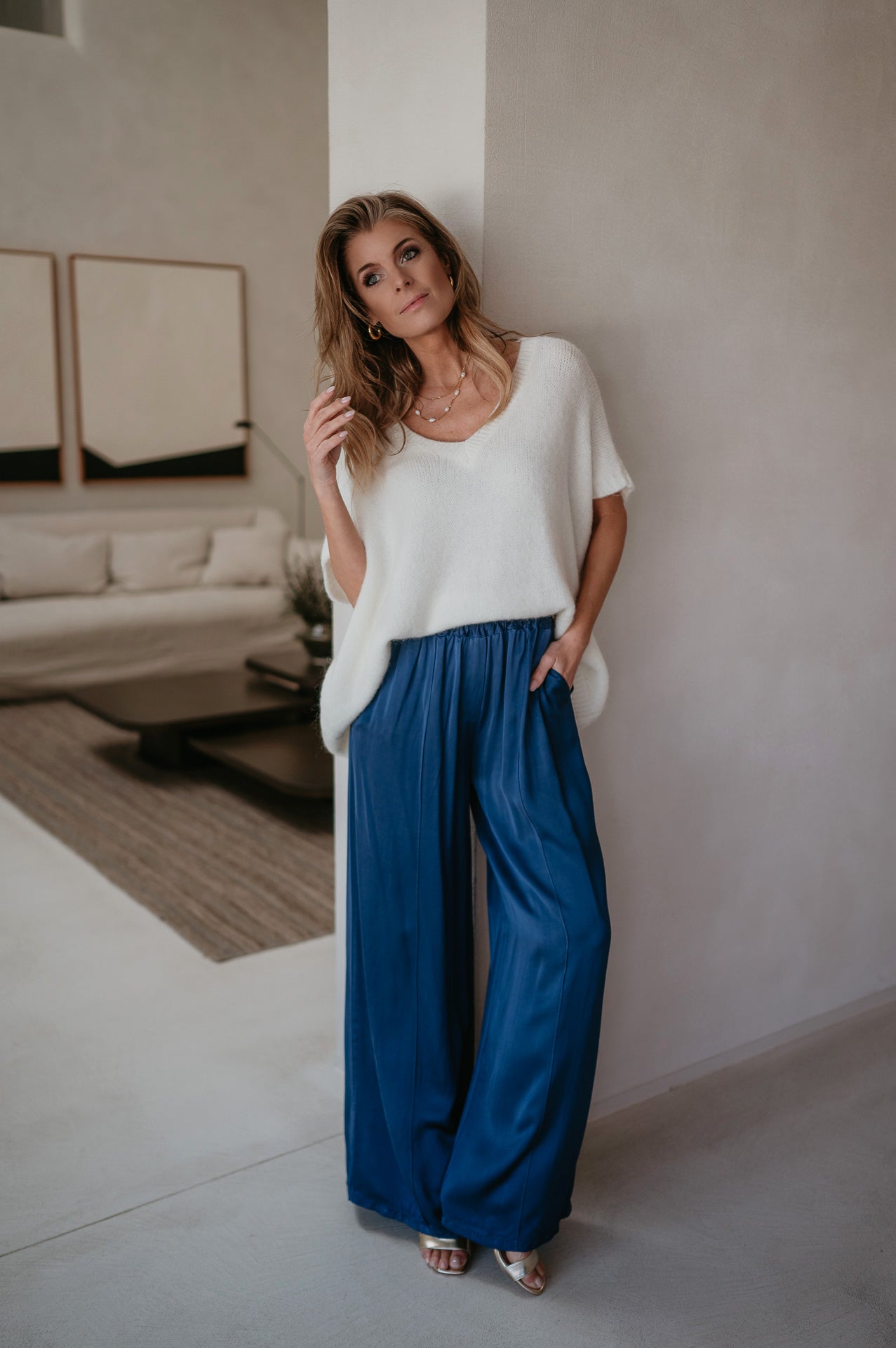 pomata knit I Ecru