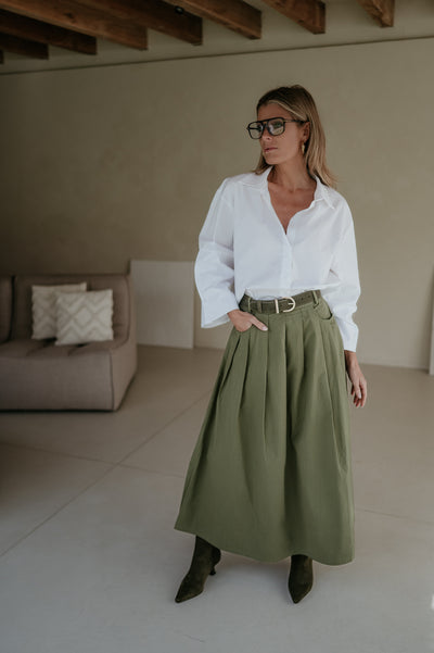 Cugina skirt I Khaki