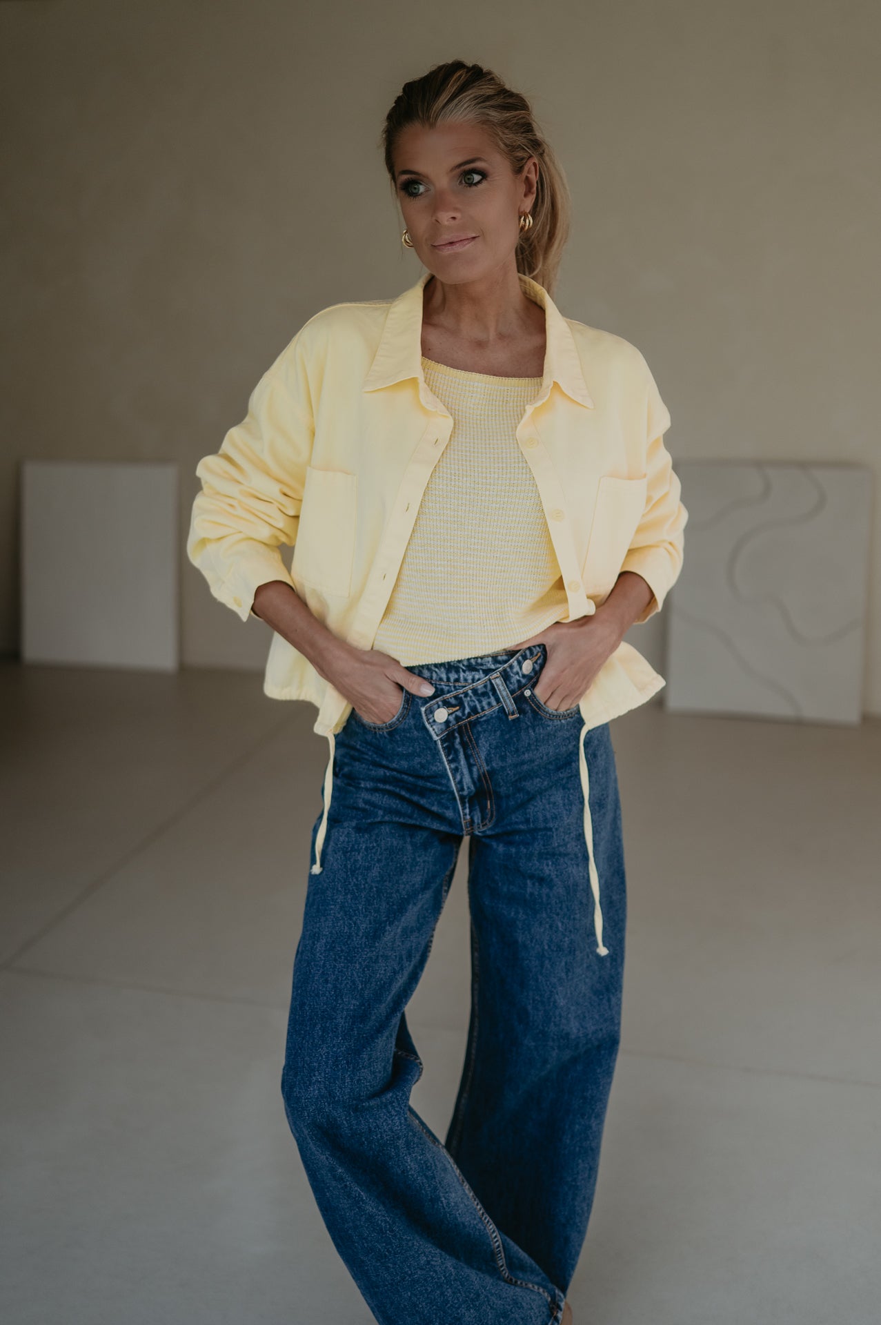 Ottuso shirt I Yellow