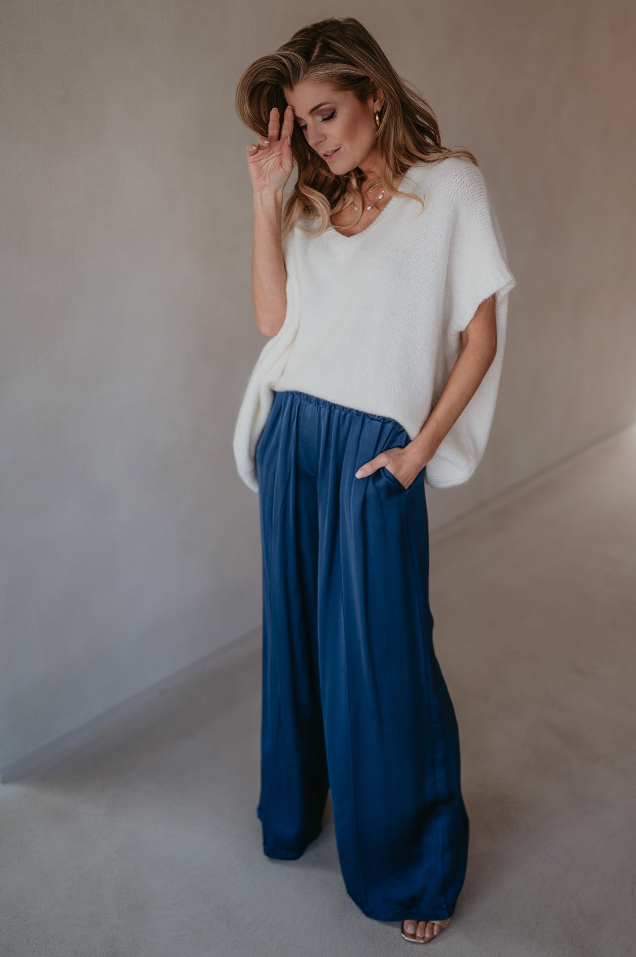 pomata knit I Ecru