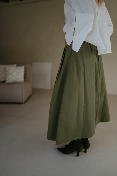 Cugina skirt I Khaki