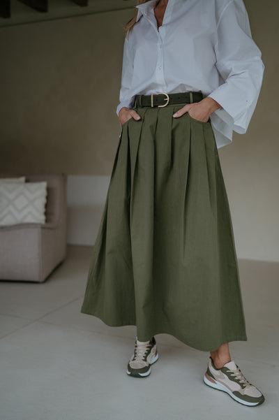 Cugina skirt I Khaki