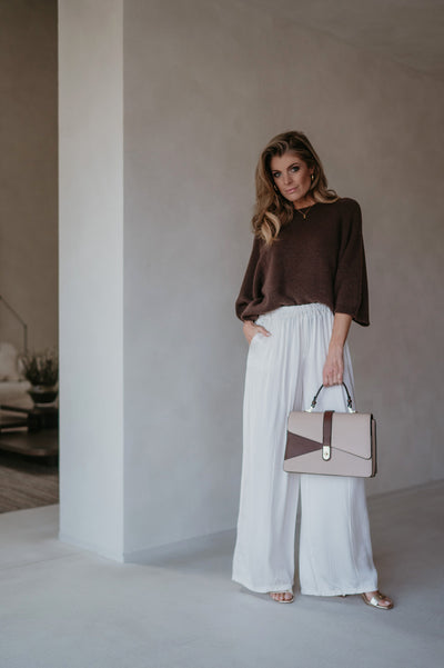 Alloro knit I Chocolate Brown