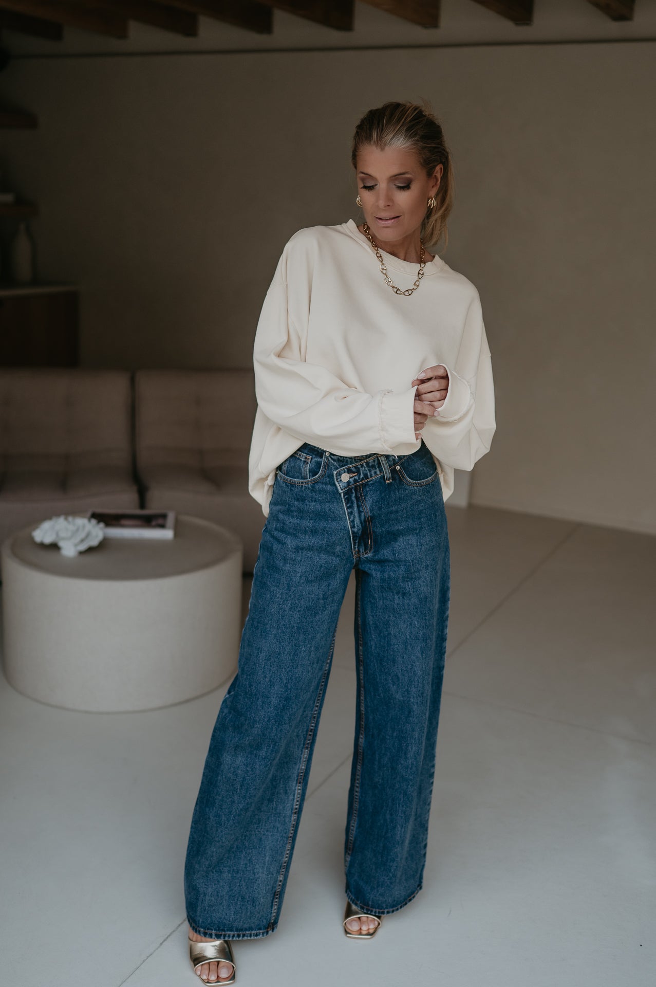 Pendere sweater I Ecru