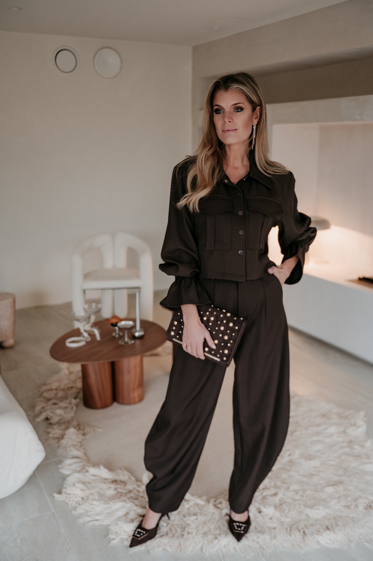 Bidosi jacket I Chocolate Brown