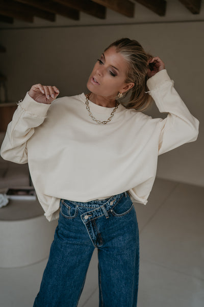 Pendere sweater I Ecru