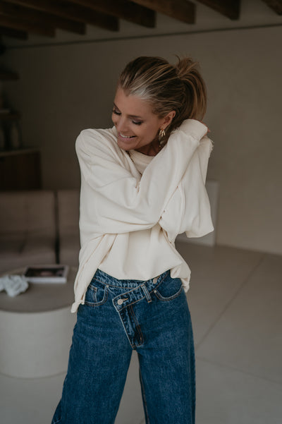 Pendere sweater I Ecru