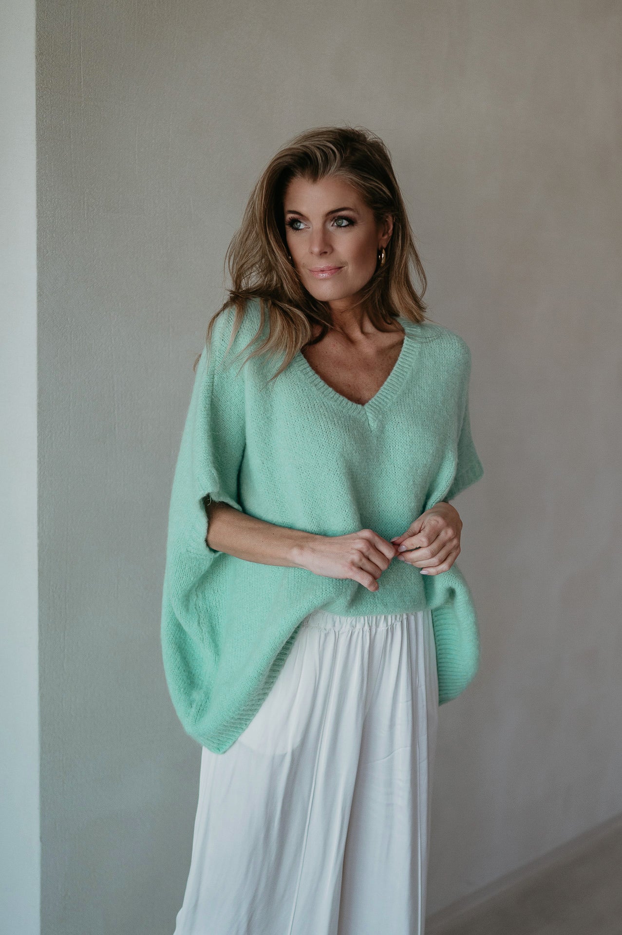 Pomata knit I Turquoise