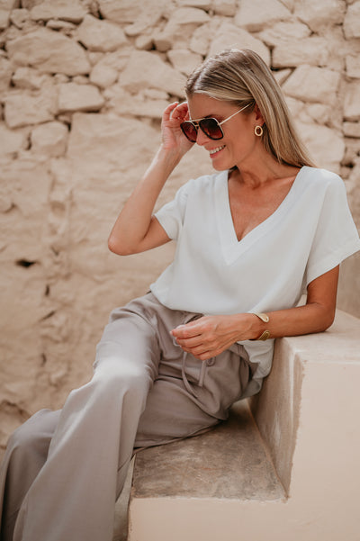 Segue trousers I Beige