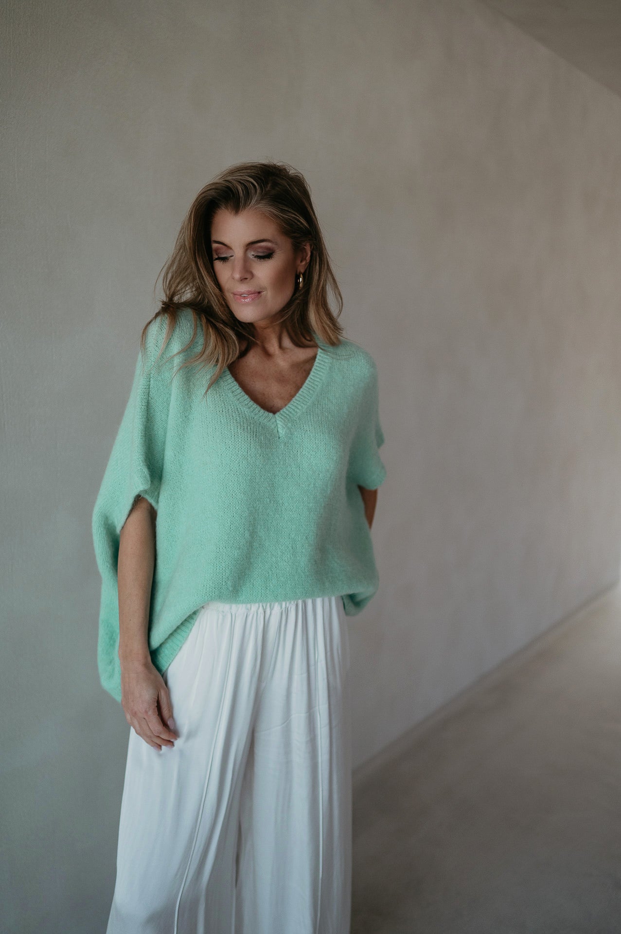 Pomata knit I Turquoise