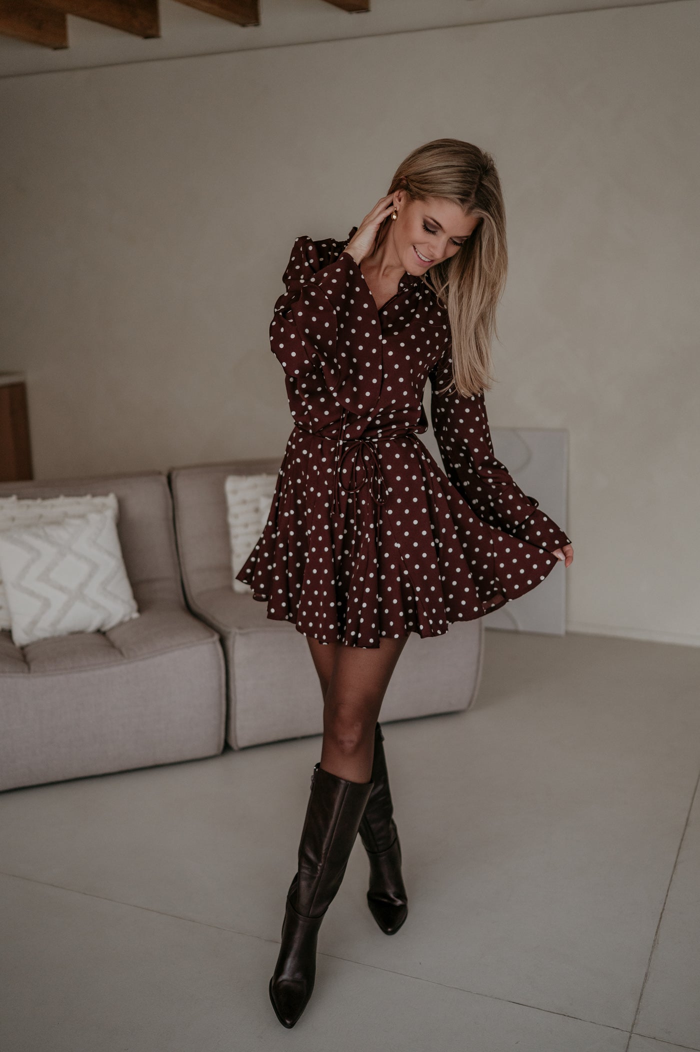 Sepolto dress I Chocolate Brown