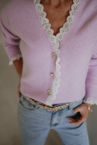 Scusa cardigan I Lila