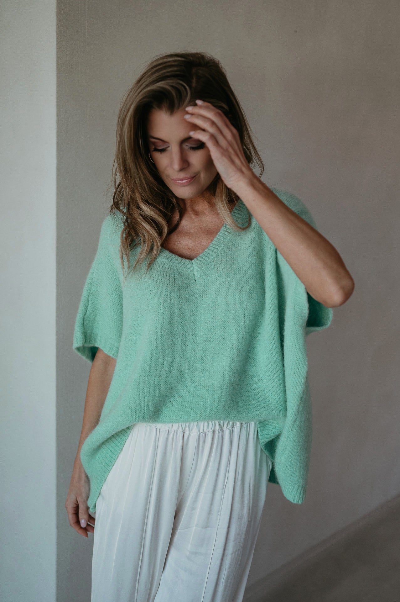 Pomata knit I Turquoise
