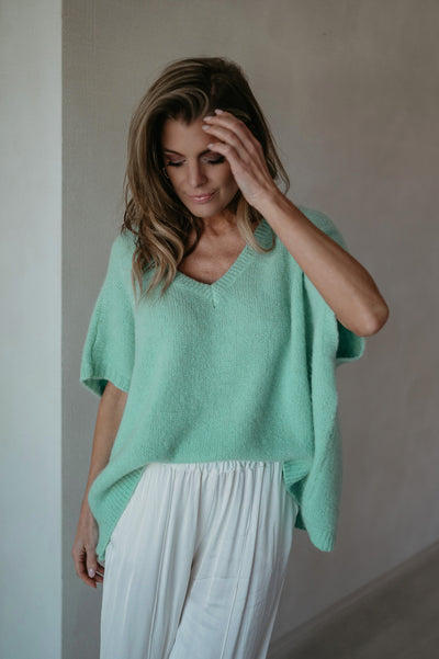 Pomata knit I Turquoise