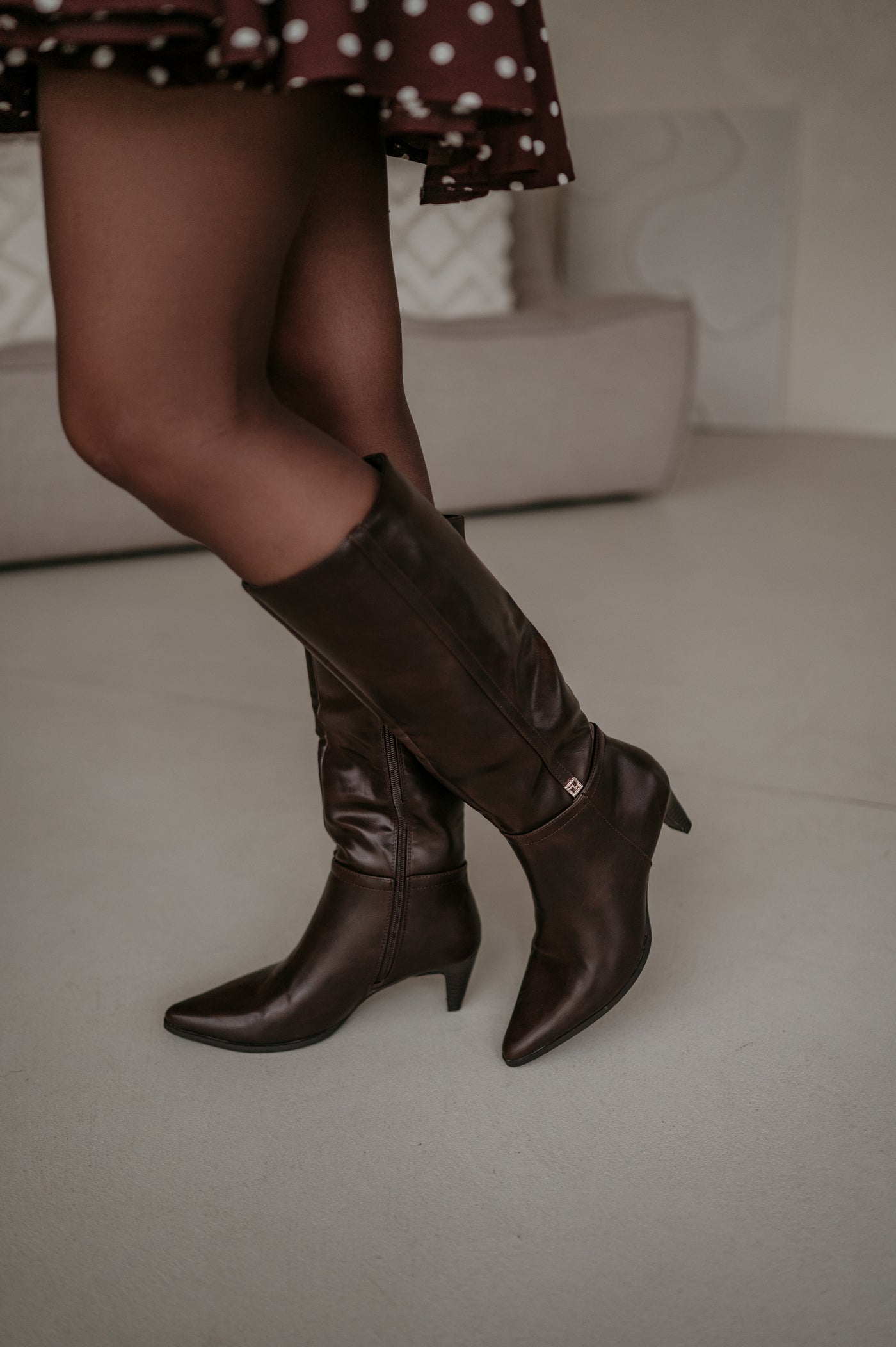 Mormorio boots I Chocolate Brown