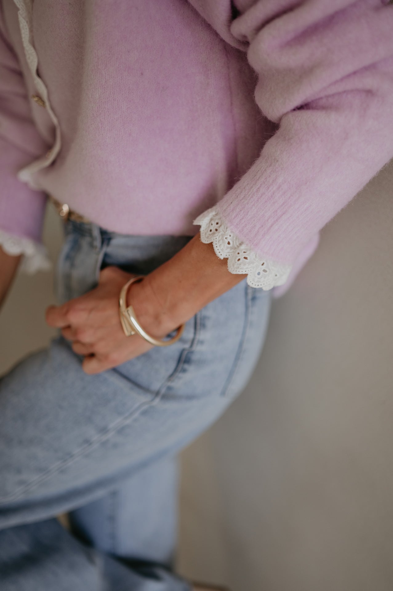 Scusa cardigan I Lila