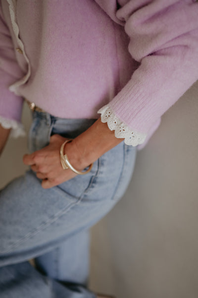 Scusa cardigan I Lila