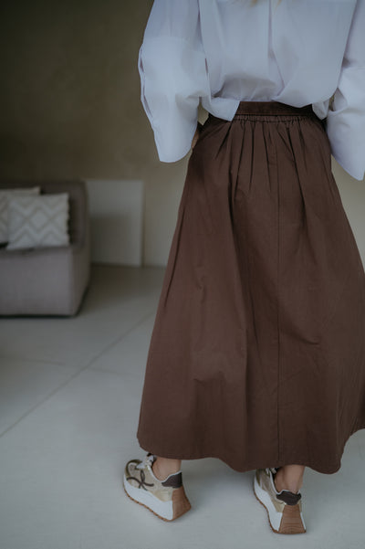 Cugina skirt I Coffee