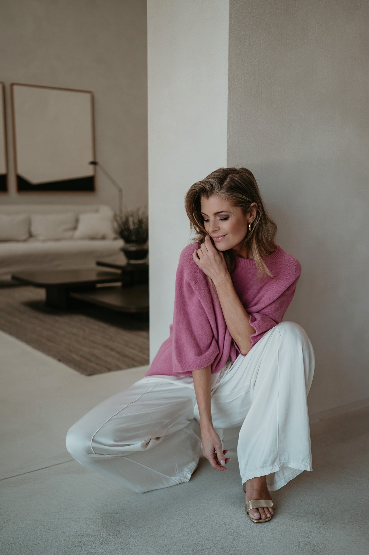 Alloro knit I Violet