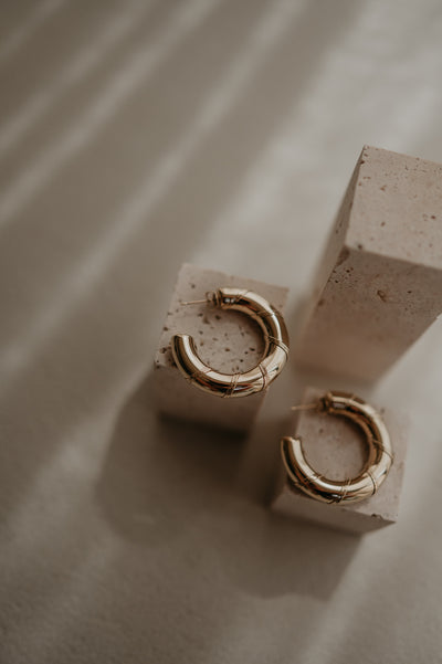 Zefiretto earrings I Gold