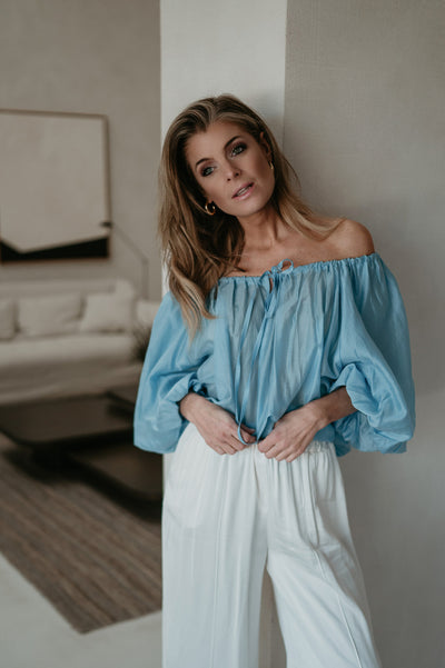 Possiedi blouse I Light Blue