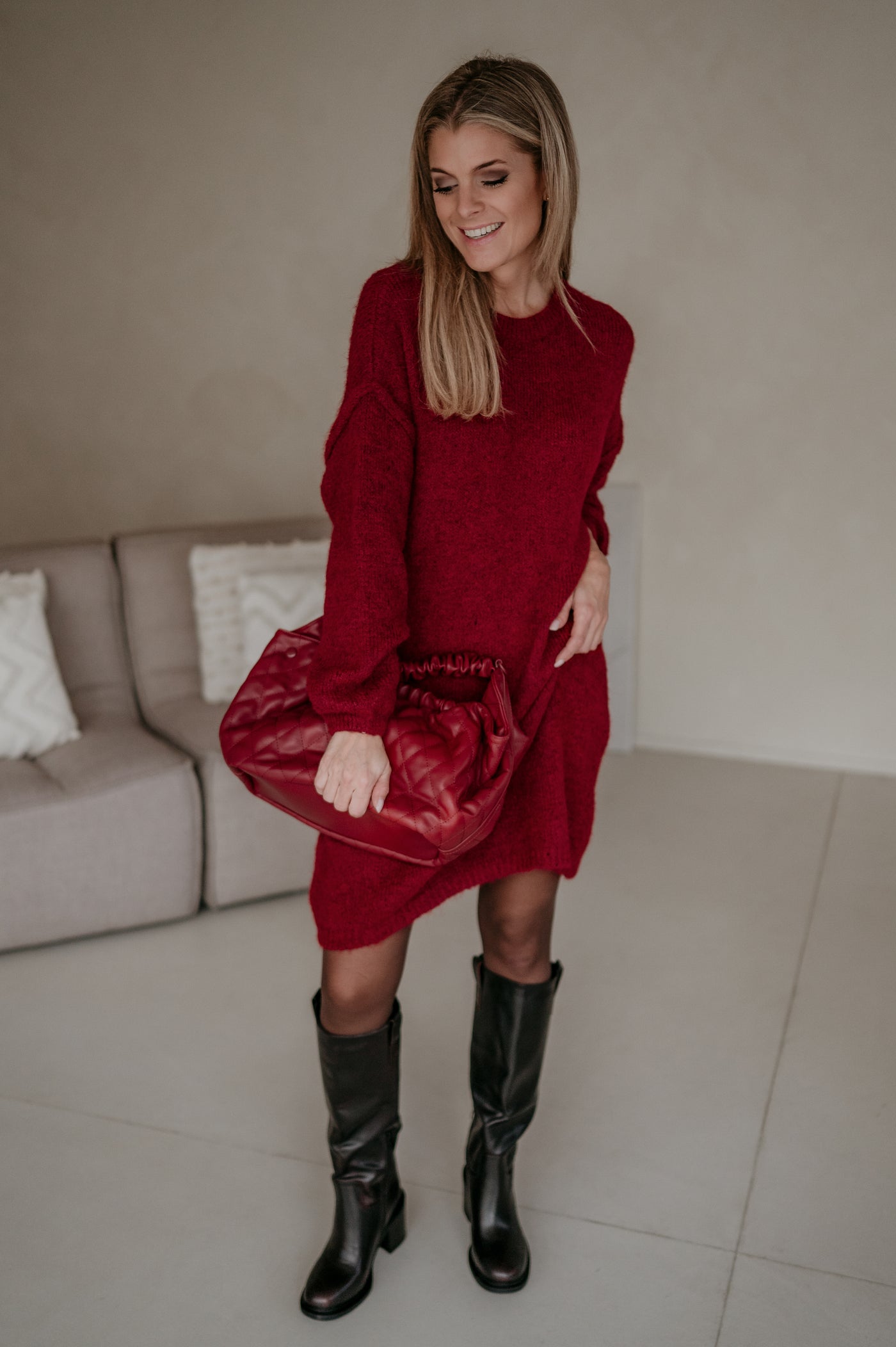 Stesse dress I Bordeaux