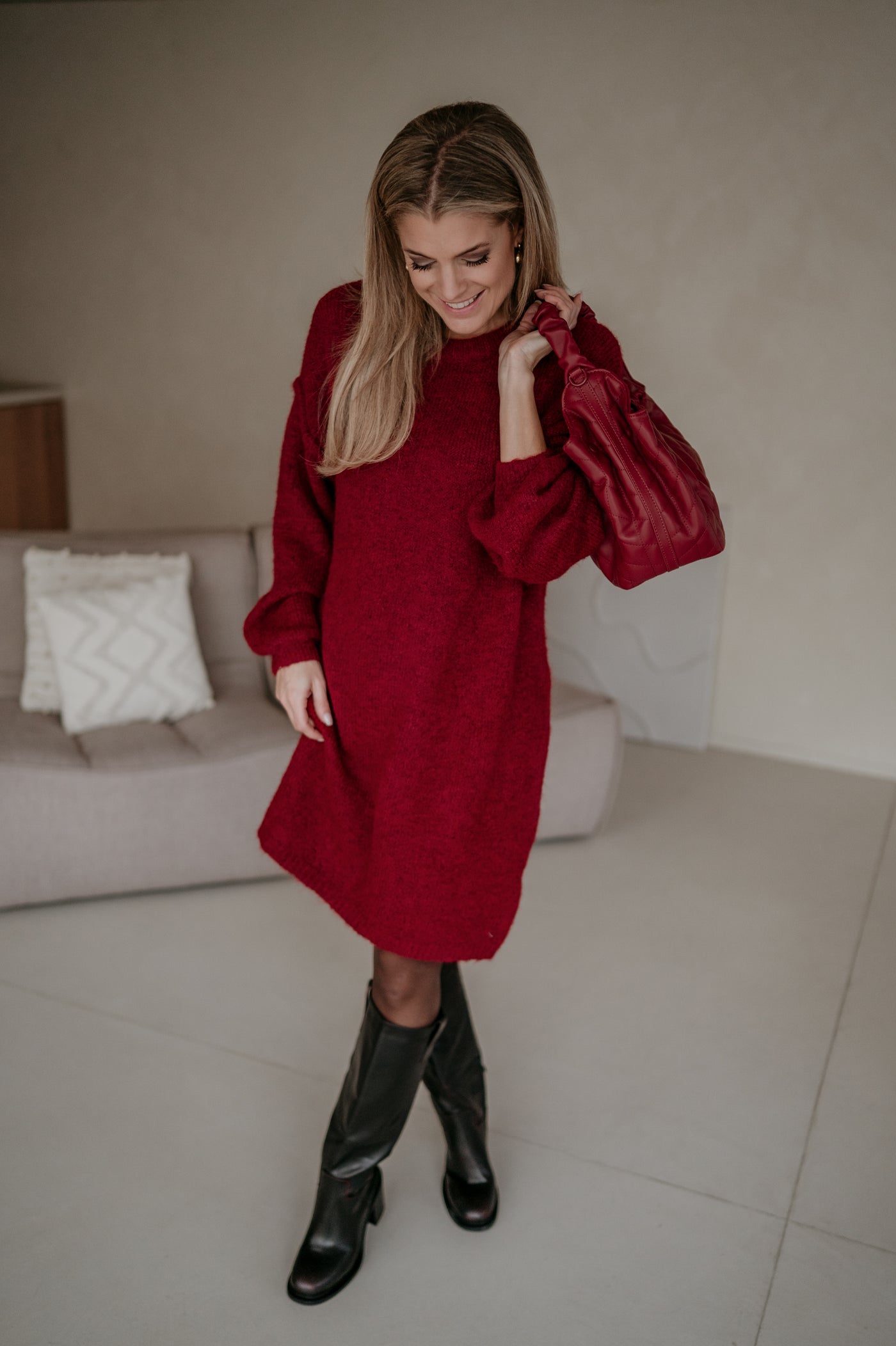 Stesse dress I Bordeaux