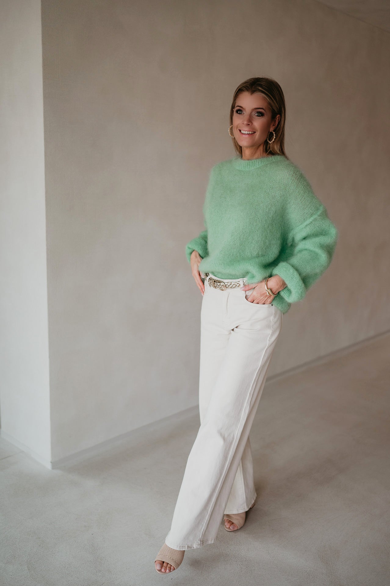 Castani knit I Mint