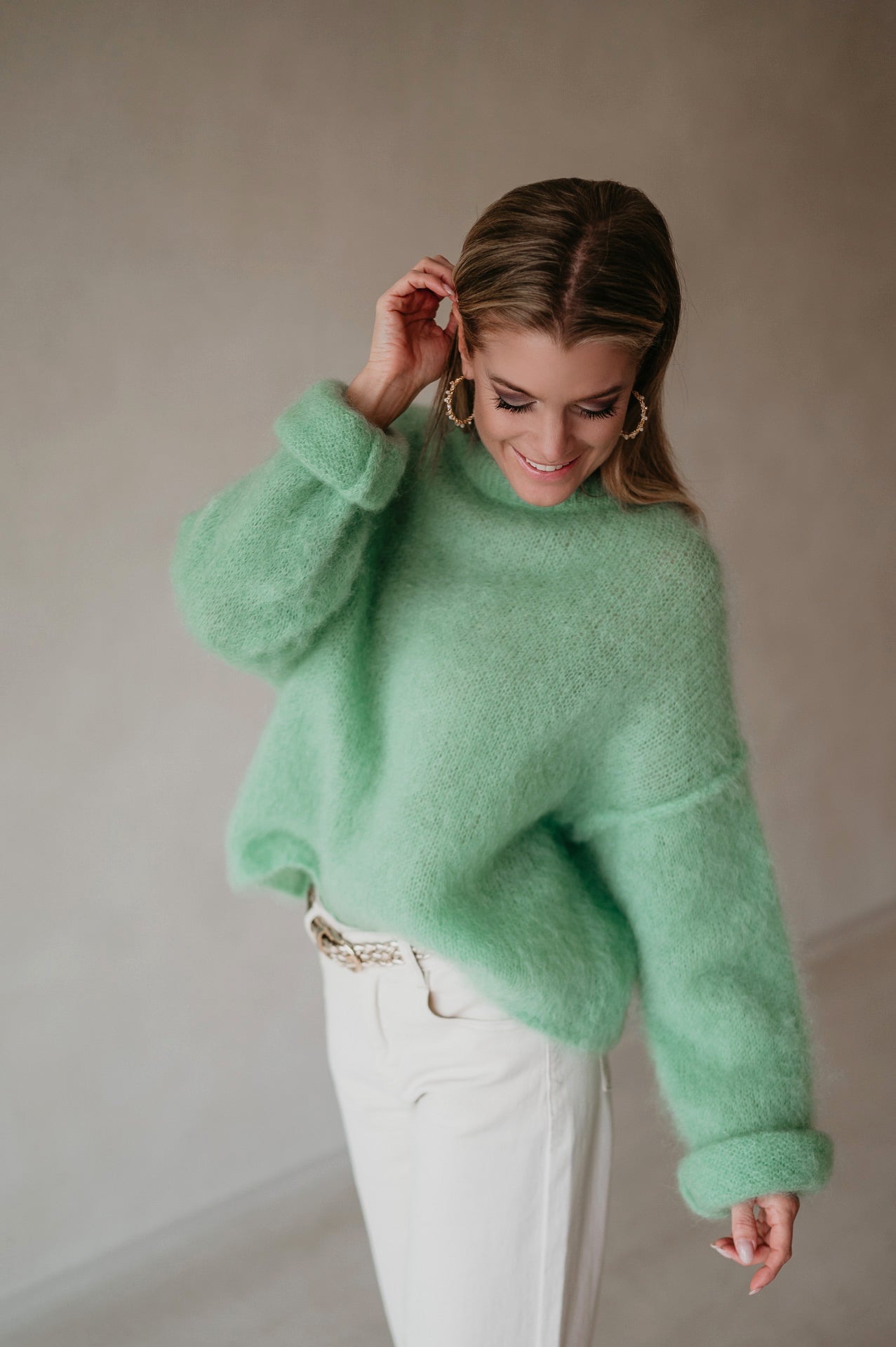 Castani knit I Mint