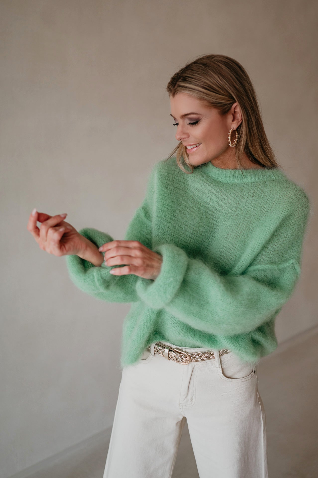 Castani knit I Mint