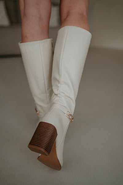 Placarsi boots I Ecru