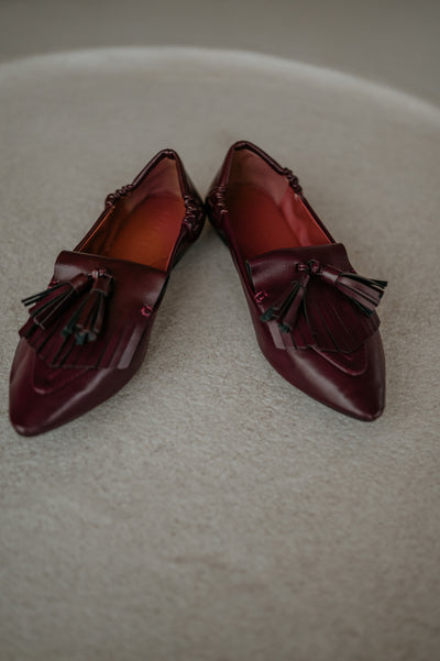 Blide loafers I Bordeaux