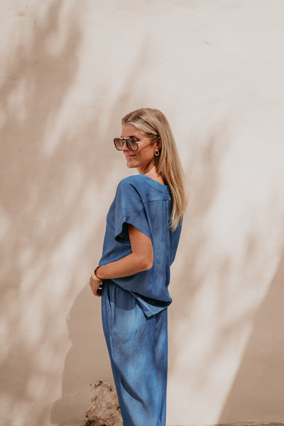 Inclina t-shirt I Blue